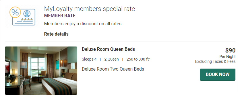 Member Rate